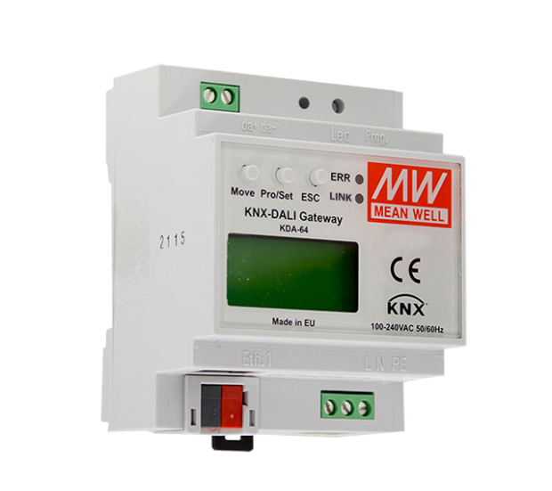 meanwell dali bramka knx kda-64